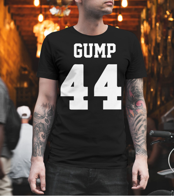 Gump 44 Football Jersey T-Shirt Gump 44 Football Jersey T-Shirt