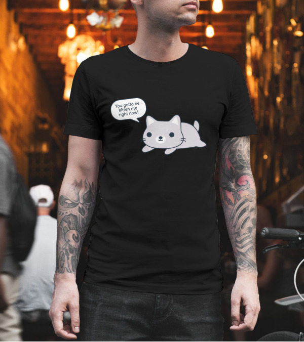 You Gotta Be Kitten Me Right Now Cat Is T-Shirt You Gotta Be Kitten Me Right Now Cat Is T-Shirt