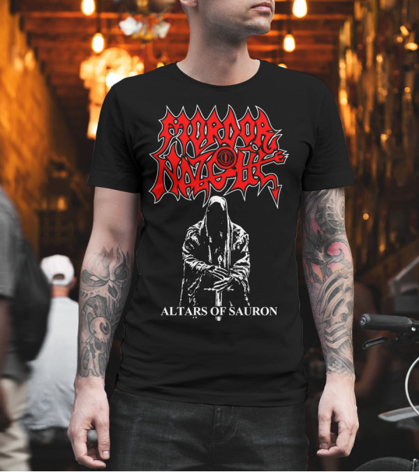 Mordor Nazgûl Altars of Sauron T-Shirt Mordor Nazgûl Altars of Sauron T-Shirt