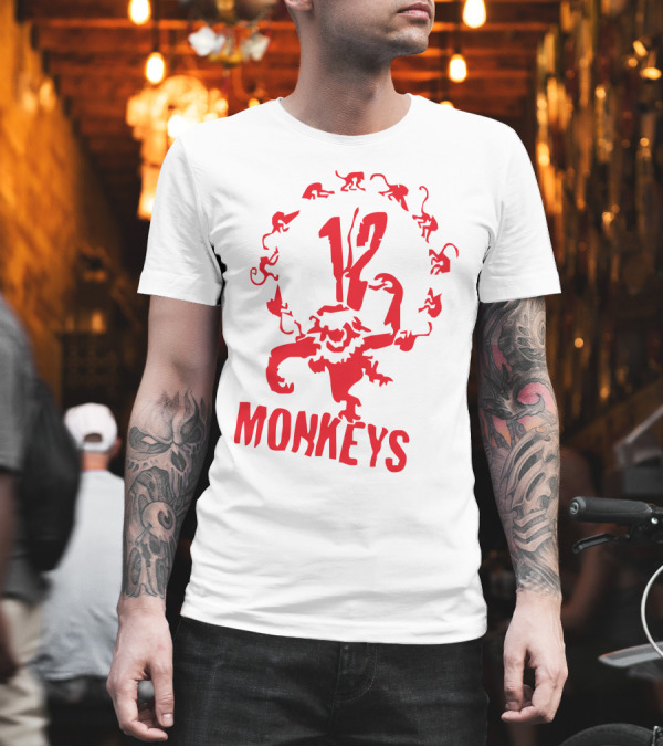 12 Monkeys Army Circle T-Shirt 12 Monkeys Army Circle T-Shirt