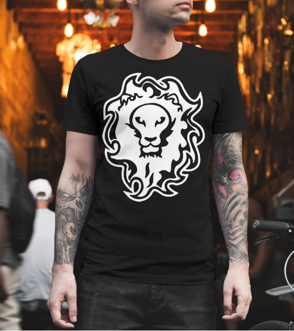 Lion Flame Design New T-Shirt Lion Flame Design New T-Shirt