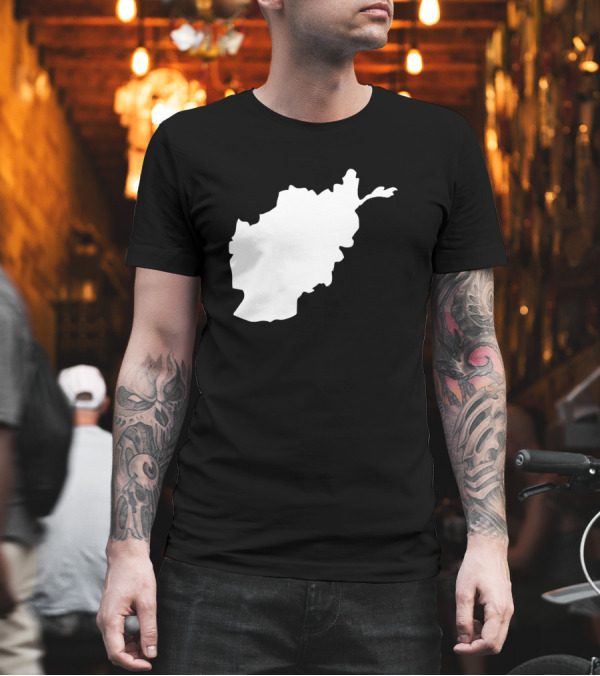 Afghanistan Map T-Shirt Afghanistan Map T-Shirt