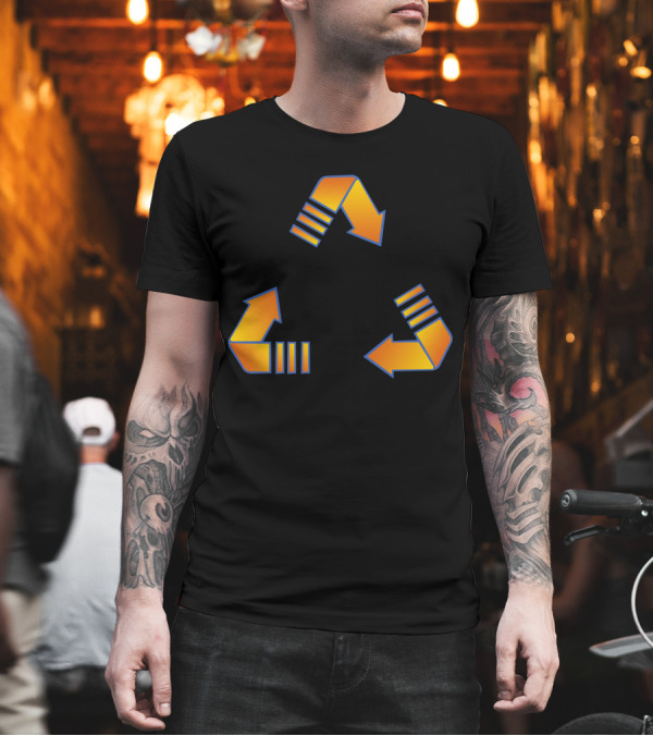Through Time Recycle Arrows T-Shirt Through Time Recycle Arrows T-Shirt
