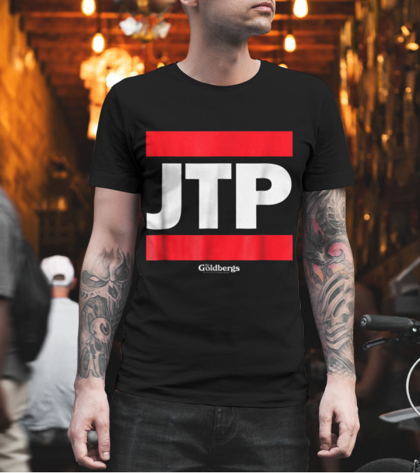 The Goldbergs JTP Bold Red White Block T-Shirt The Goldbergs JTP Bold Red White Block T-Shirt