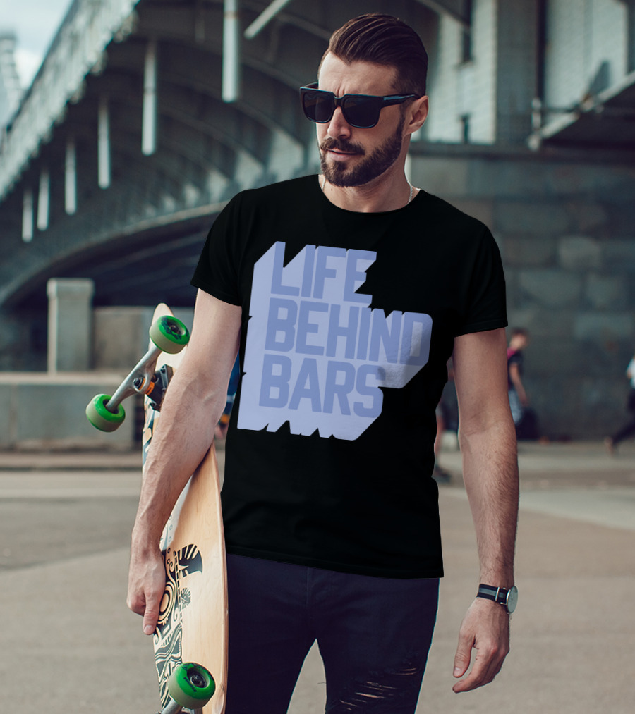 Life Behind Bars Bicycle Handlebar Lifestyle T-Shirt
