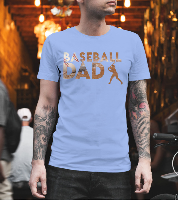 Baseball Dad Batter Silhouette Nhg07 T-Shirt Baseball Dad Batter Silhouette Nhg07 T-Shirt
