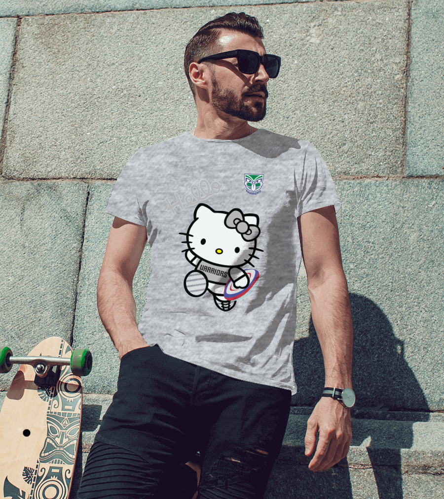 New Zealand Warriors Hello Kitty Rugby T-Shirt