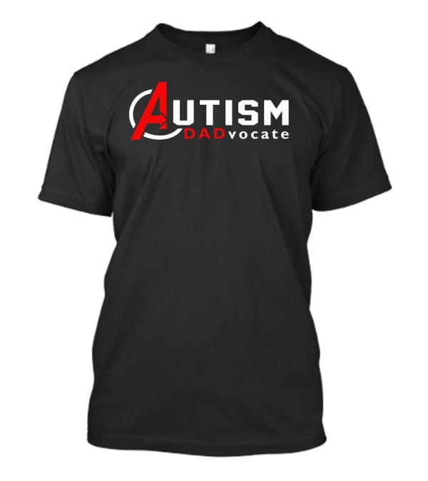 Autism DADvocate Awareness Autism Dad Avengers T-Shirt