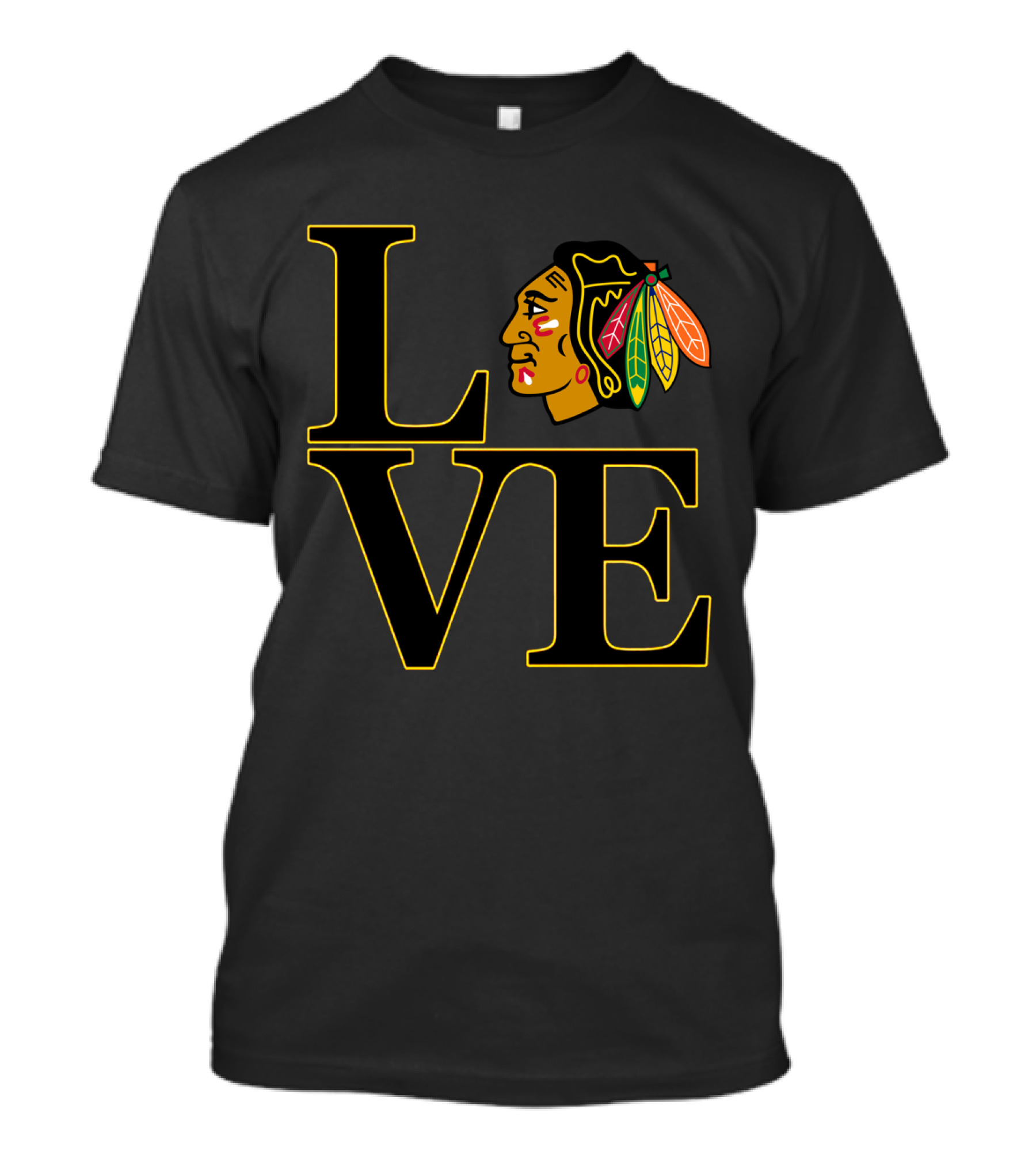 Love Chicago Blackhawks T-Shirt