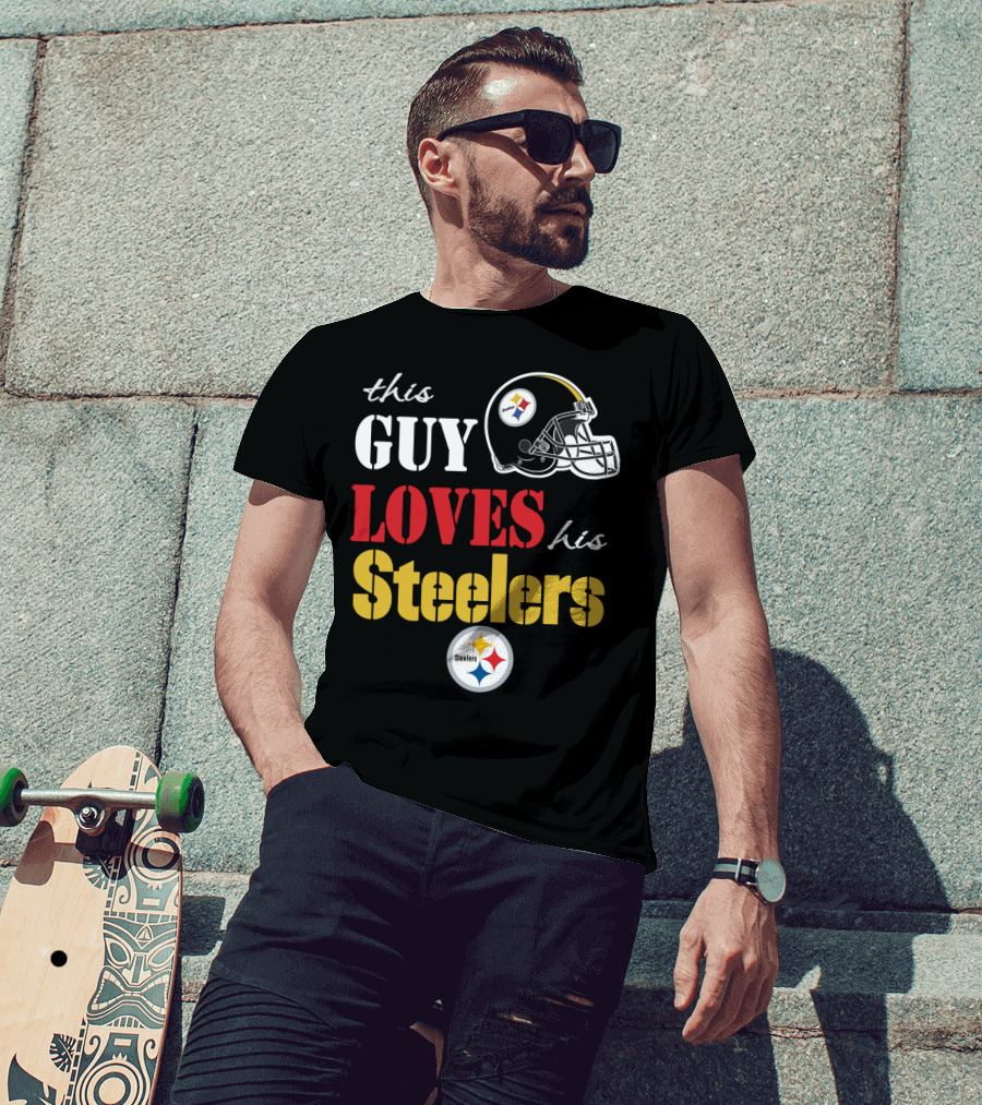 This Guy Loves His Steelers T-Shirt