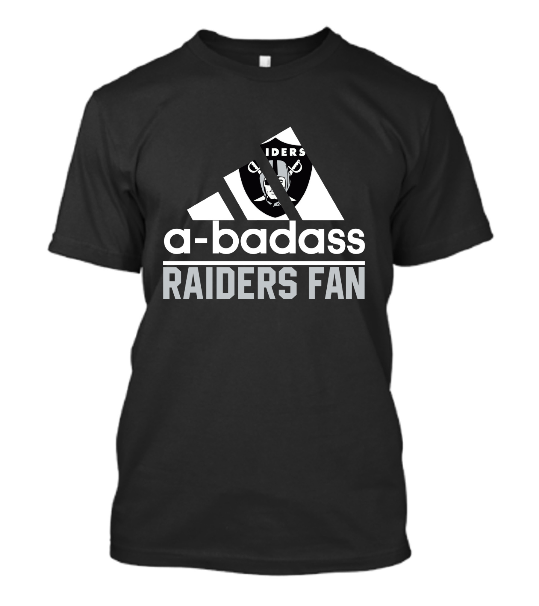 A-Badass Raiders Fan T-Shirt
