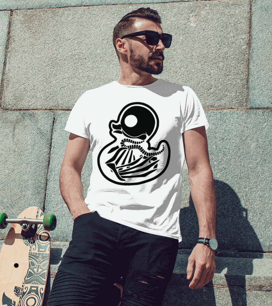 Feargear Project Fear Alien Duck Skeleton T-Shirt