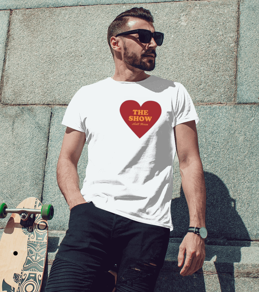 The Show Heart Niall Horan Hello Lovers Collaboration T-Shirt