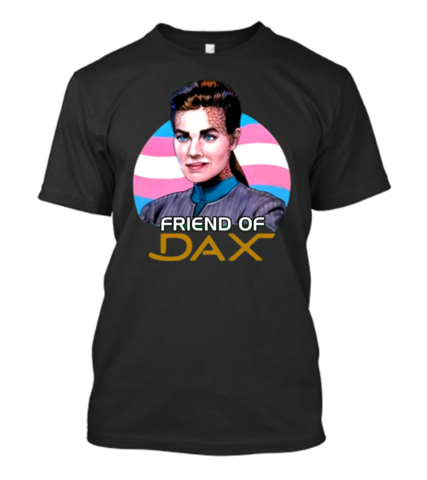 MCM Comic Con Friend Of Dax Star Trek Character T-Shirt