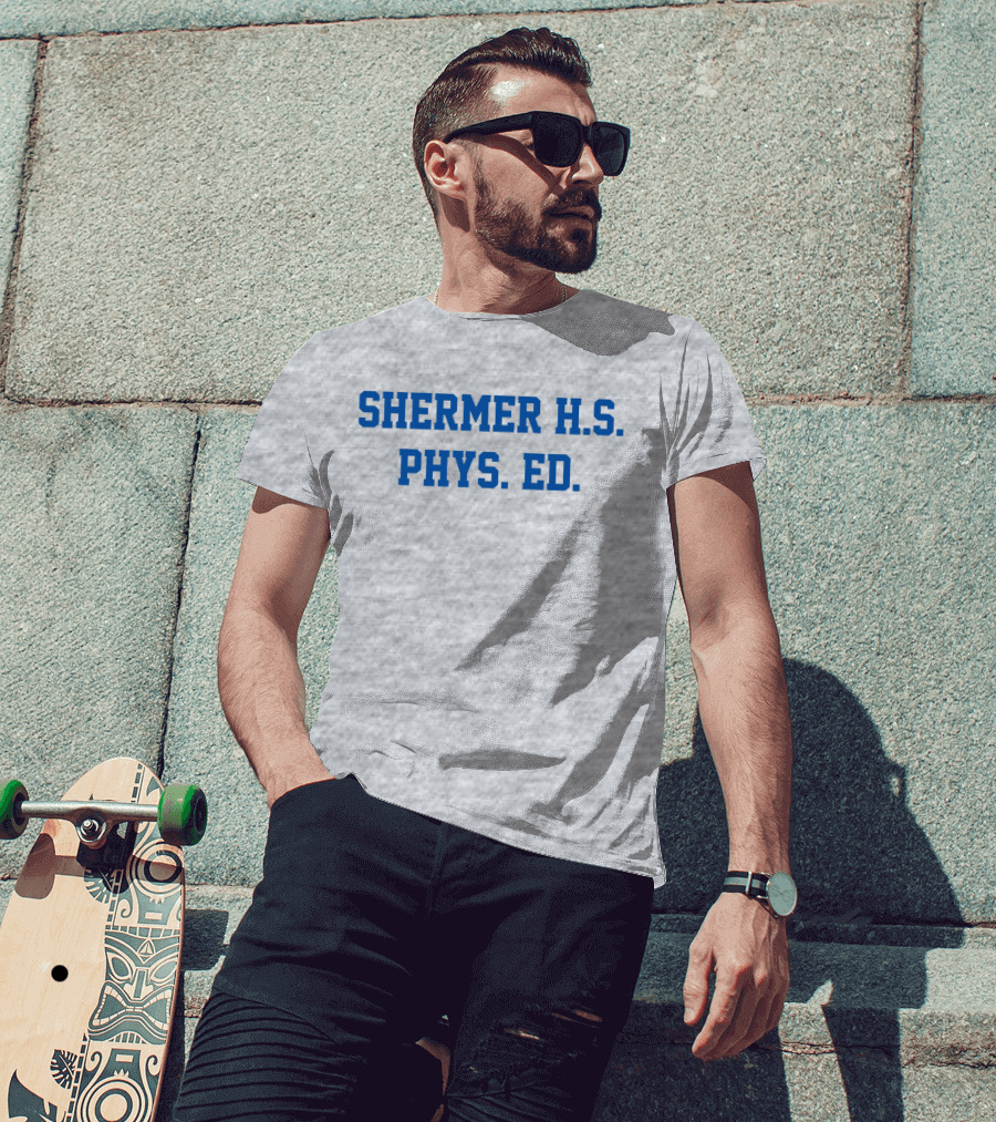 Shermer High School H.S. Phys Ed Retro T-Shirt