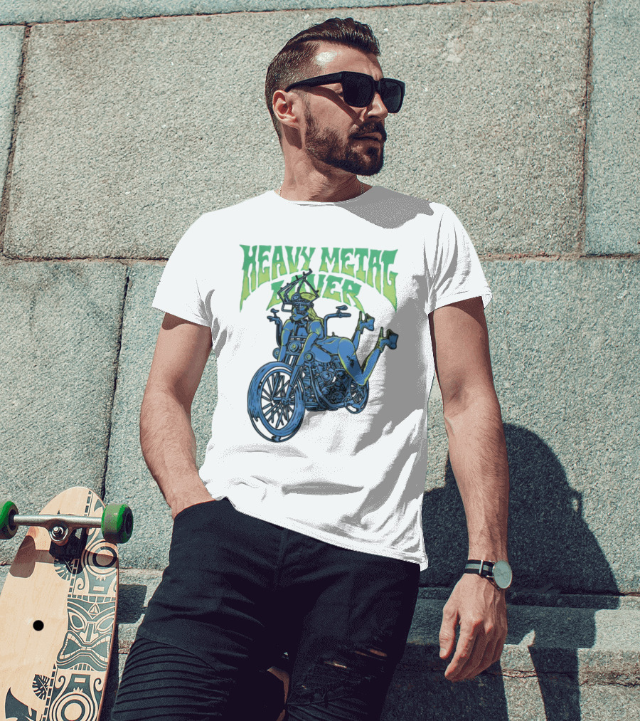 Heavy Metal Lover Gaga Daily Shop Motorcycle T-Shirt