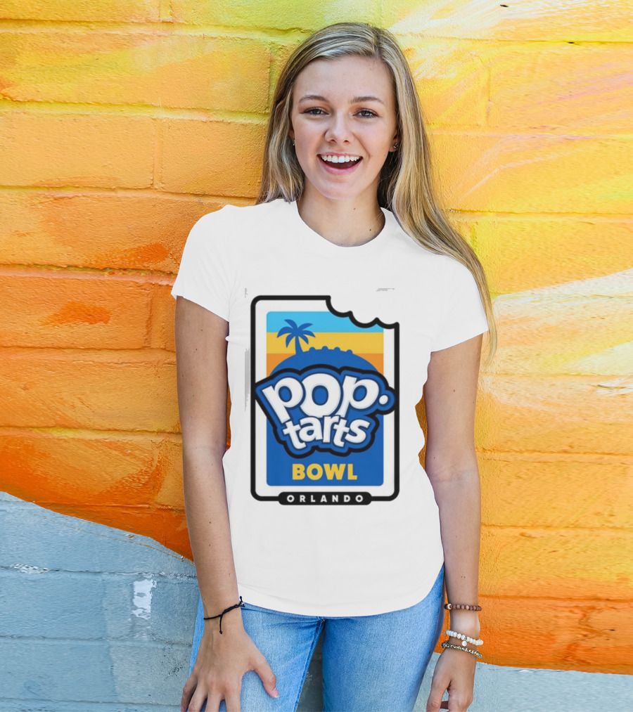 Pop Tarts Bowl Orlando Florida Palm Sunset T-Shirt