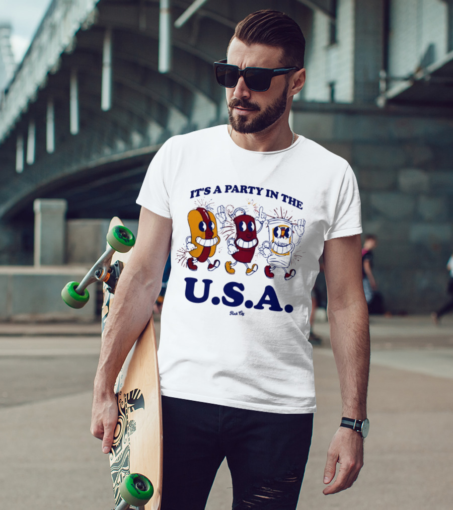 It's A Party In The U.S.A. Rock City T-Shirt