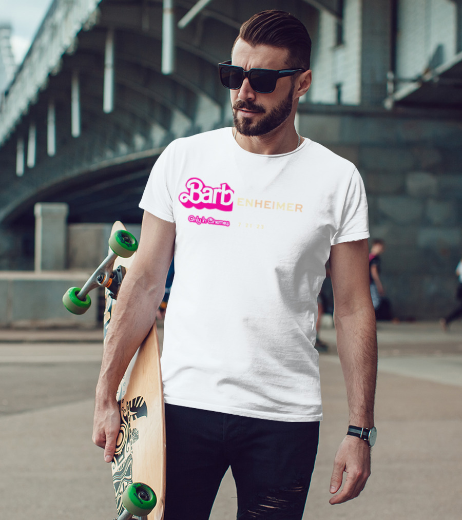 Barbenheimer Only In Cinemas 7 21 23 T-Shirt