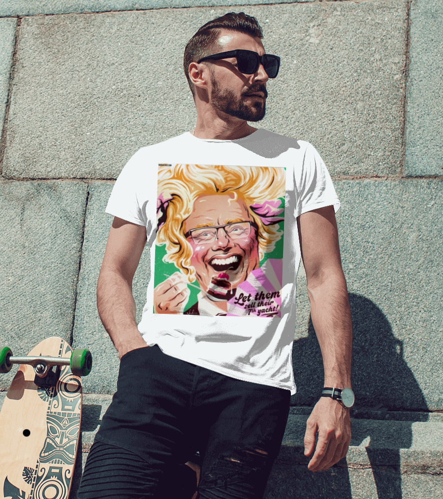 Philip Lowe Let Them Sell Their 7Th Yacht Cake T-Shirt