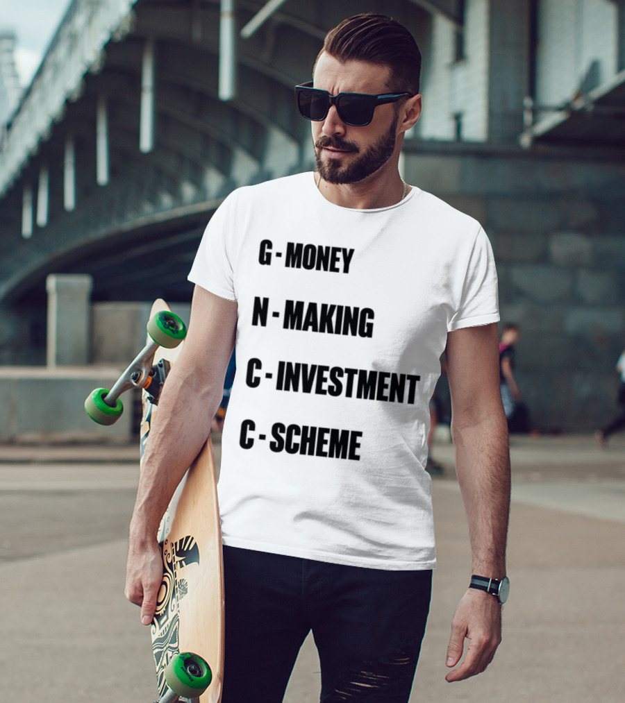 Layiwasabi GNCC Money Making Investment Scheme T-Shirt