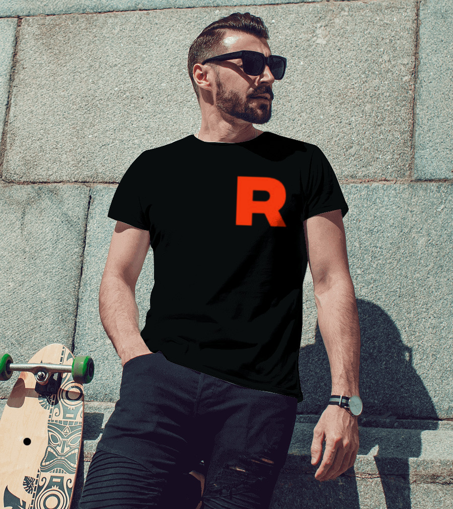 Team Rocket Red R Emblem T-Shirt