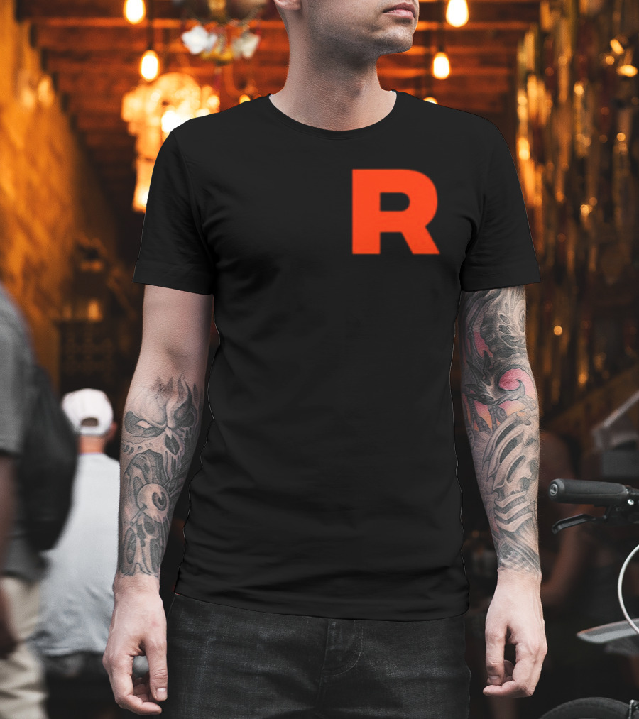 Team Rocket Red R Emblem T-Shirt