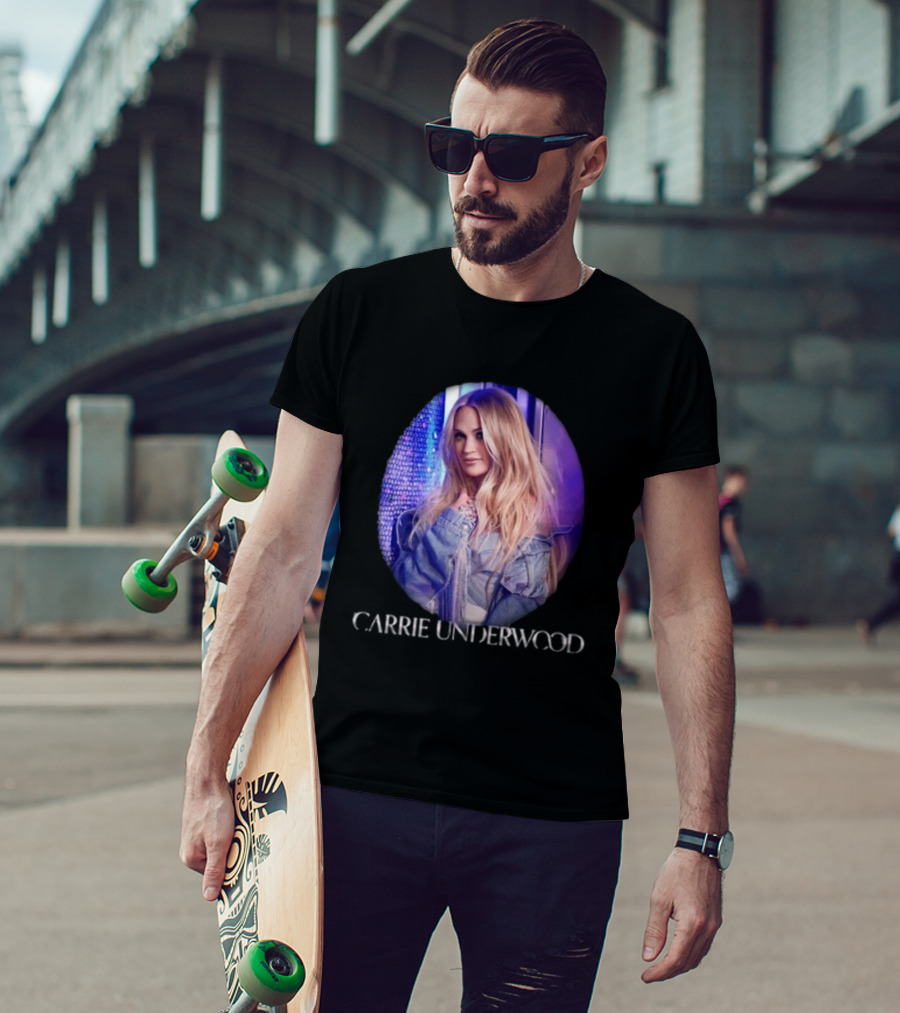 Carrie Underwood Denim And Rhinestones Deluxe T-Shirt