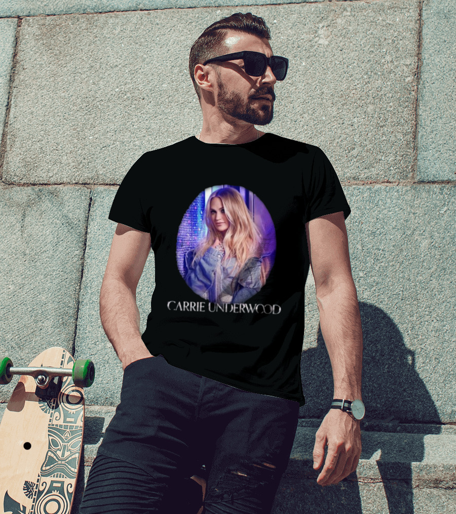 Carrie Underwood Denim And Rhinestones Deluxe T-Shirt