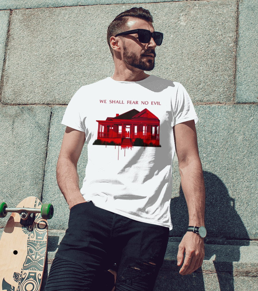 The Exorcist Believer We Shall Fear No Evil Red House T-Shirt