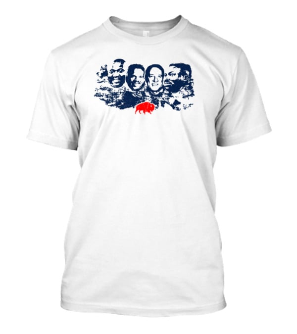 Nick Mayerik Buffalo Kelly Thomas Reed Smith Red Buffalo Faces T-Shirt