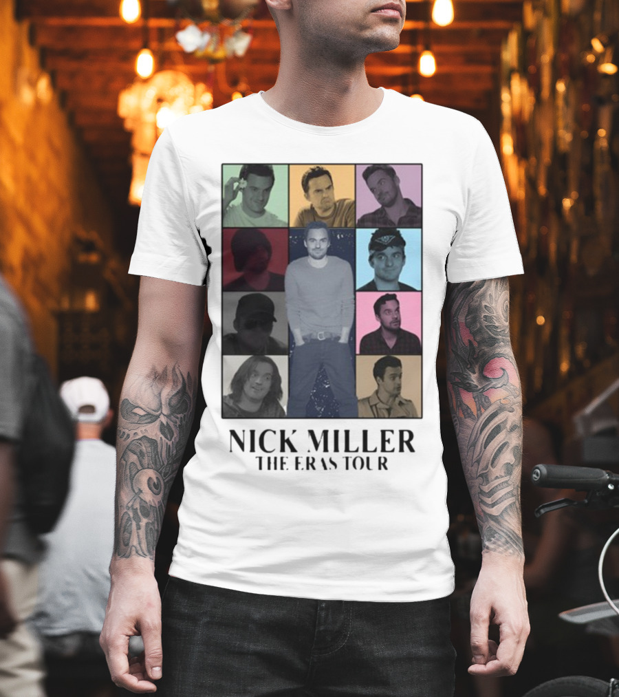 Nick Miller The Eras Tour T-Shirt