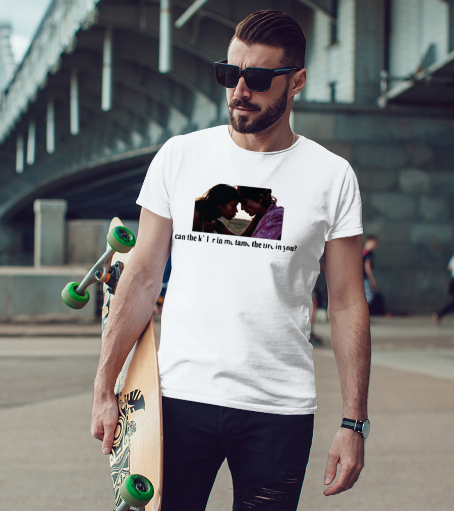 Can The Killer In Me Tame The Fire In You Shadowed Intimate Moment T-Shirt