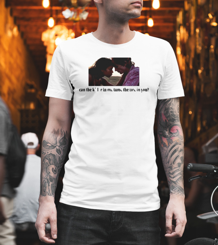 Can The Killer In Me Tame The Fire In You Shadowed Intimate Moment T-Shirt