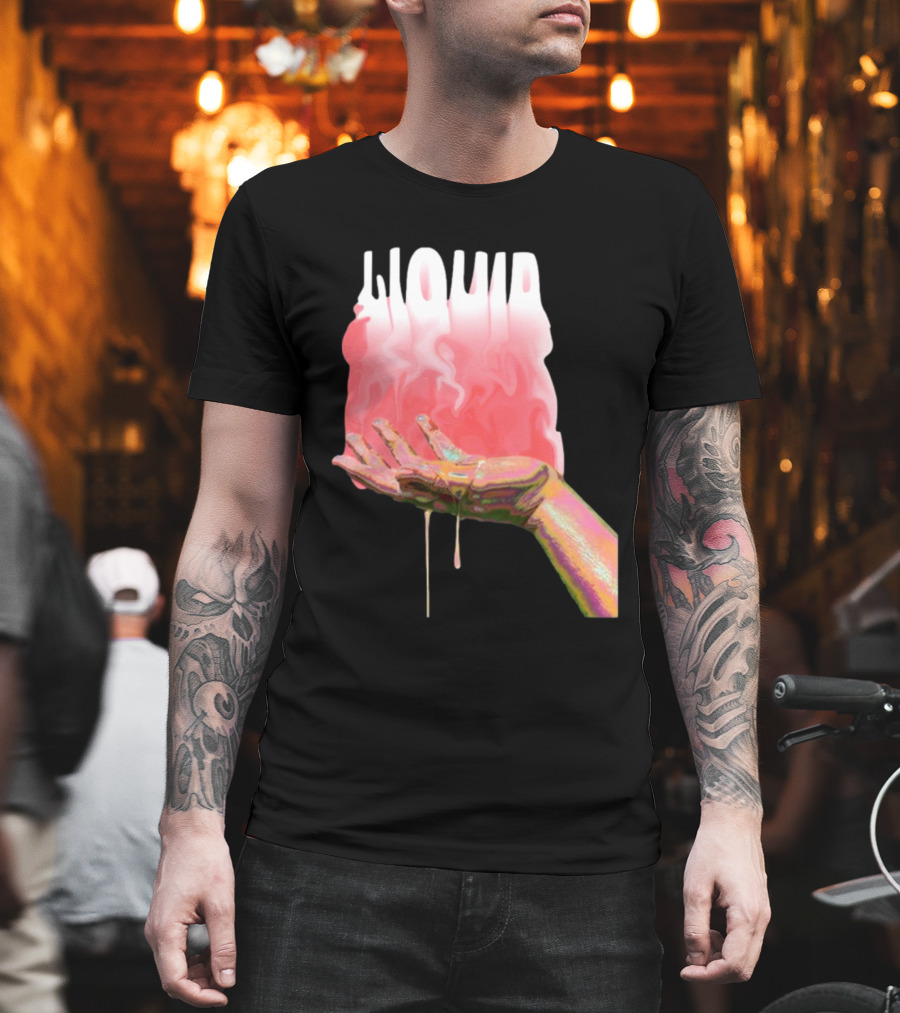 Abel Idume Unbelievably Liquid Barbie Melting Hand T-Shirt