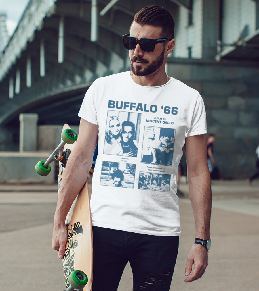 Buffalo '66 A Film By Vincent Gallo Telos Archive Blue T-Shirt