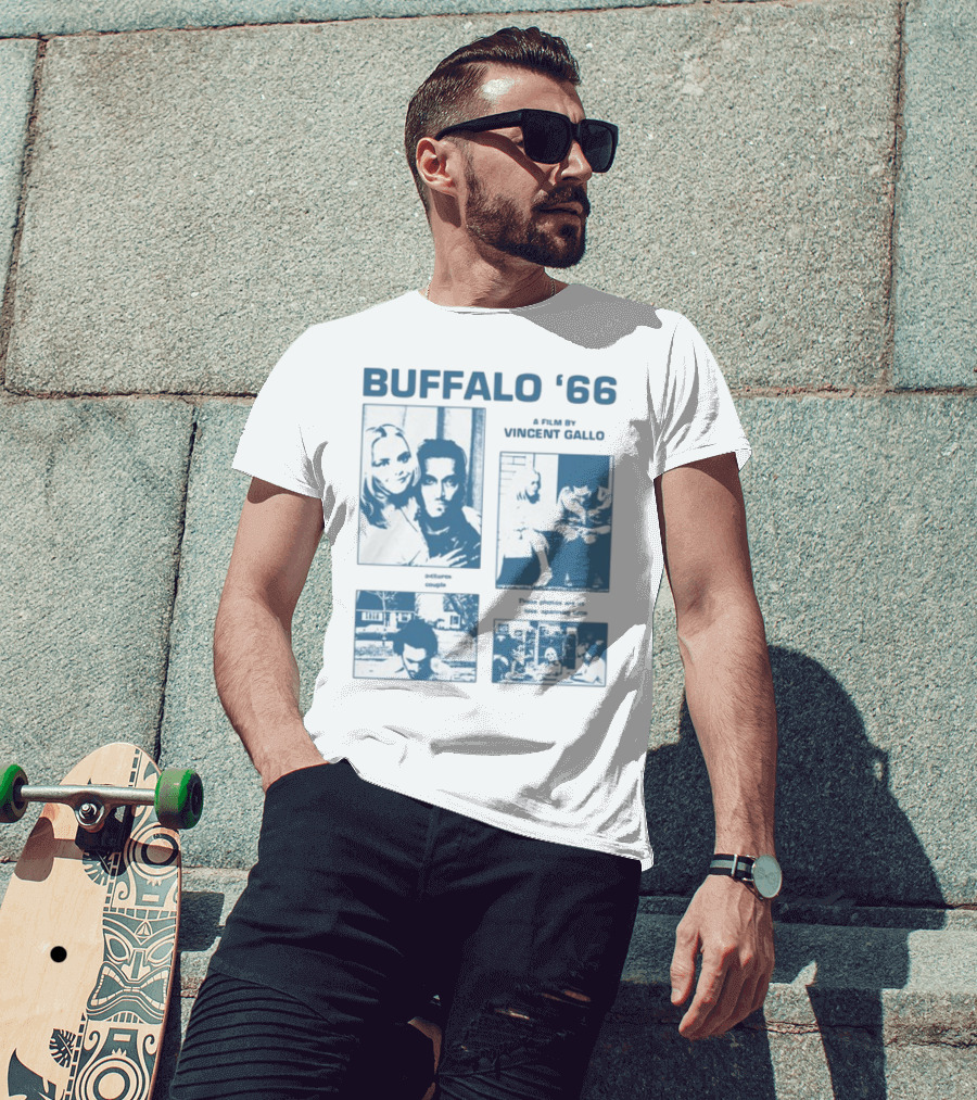 Buffalo '66 A Film By Vincent Gallo Telos Archive Blue T-Shirt