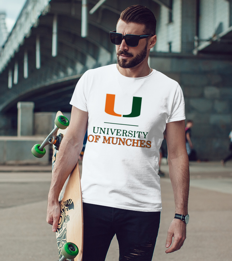 University Of Munches Miami U Parody Inspired T-Shirt