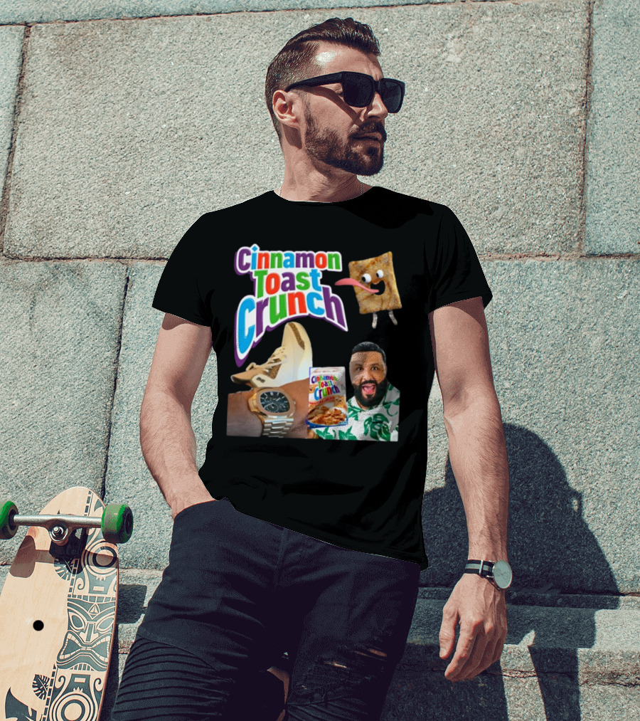 Cinnamon Toast Crunch Meme DJ Khaled Watch Sneakers Cereal T-Shirt