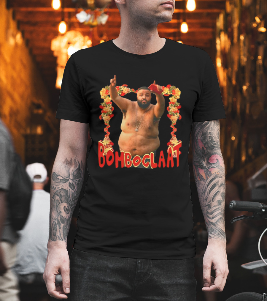 Bomboclaat DJ Khaled Floral Frame T-Shirt