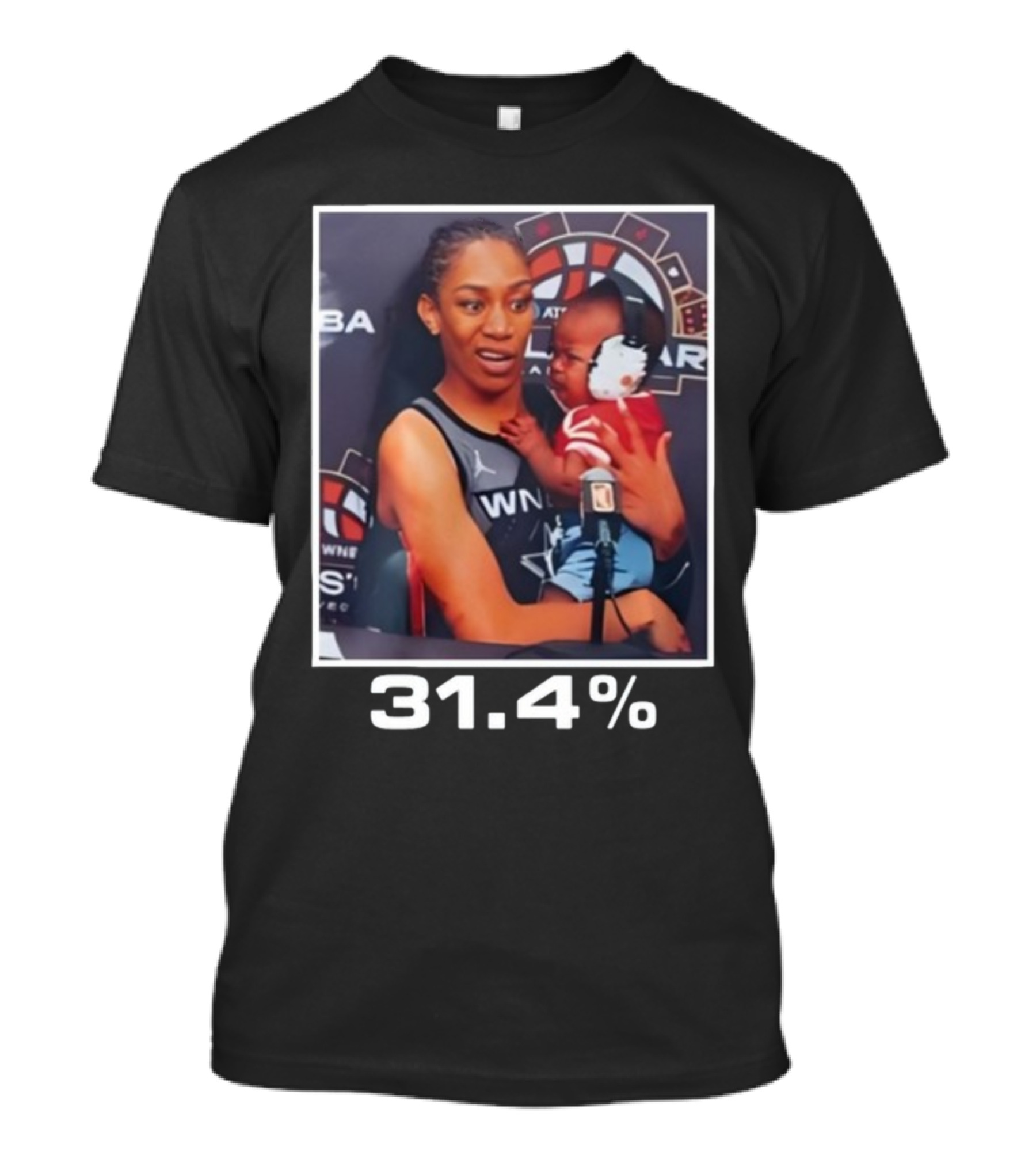 A’ja Wilson WNBA 31.4% T-Shirt