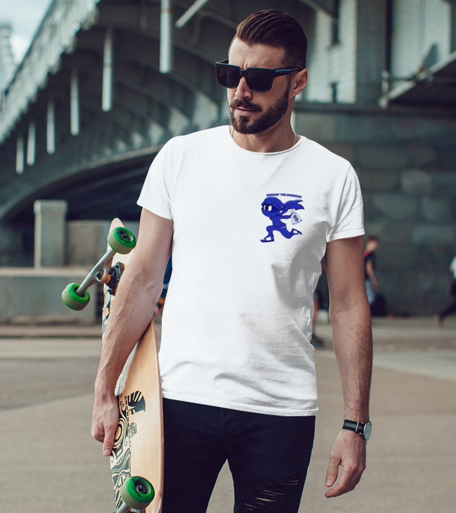 Bigdawgbanna Sneaky Ninja Robbin' The Robbers T-Shirt