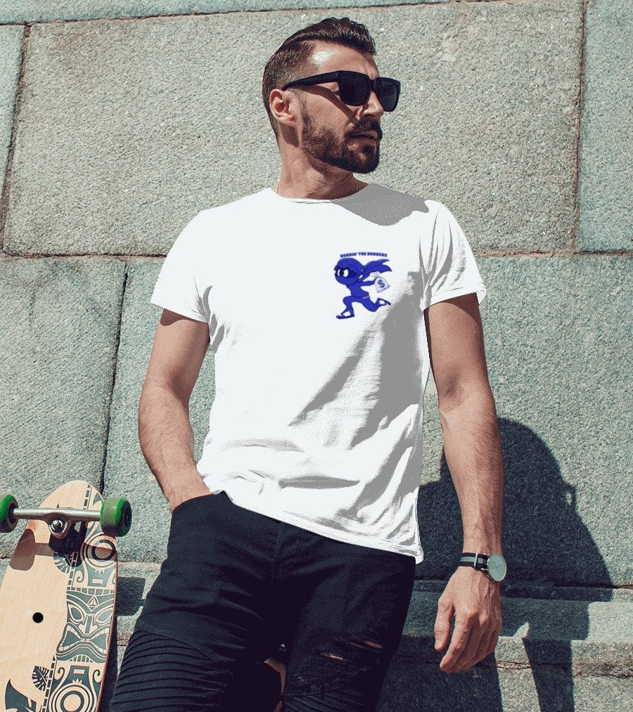 Bigdawgbanna Sneaky Ninja Robbin' The Robbers T-Shirt