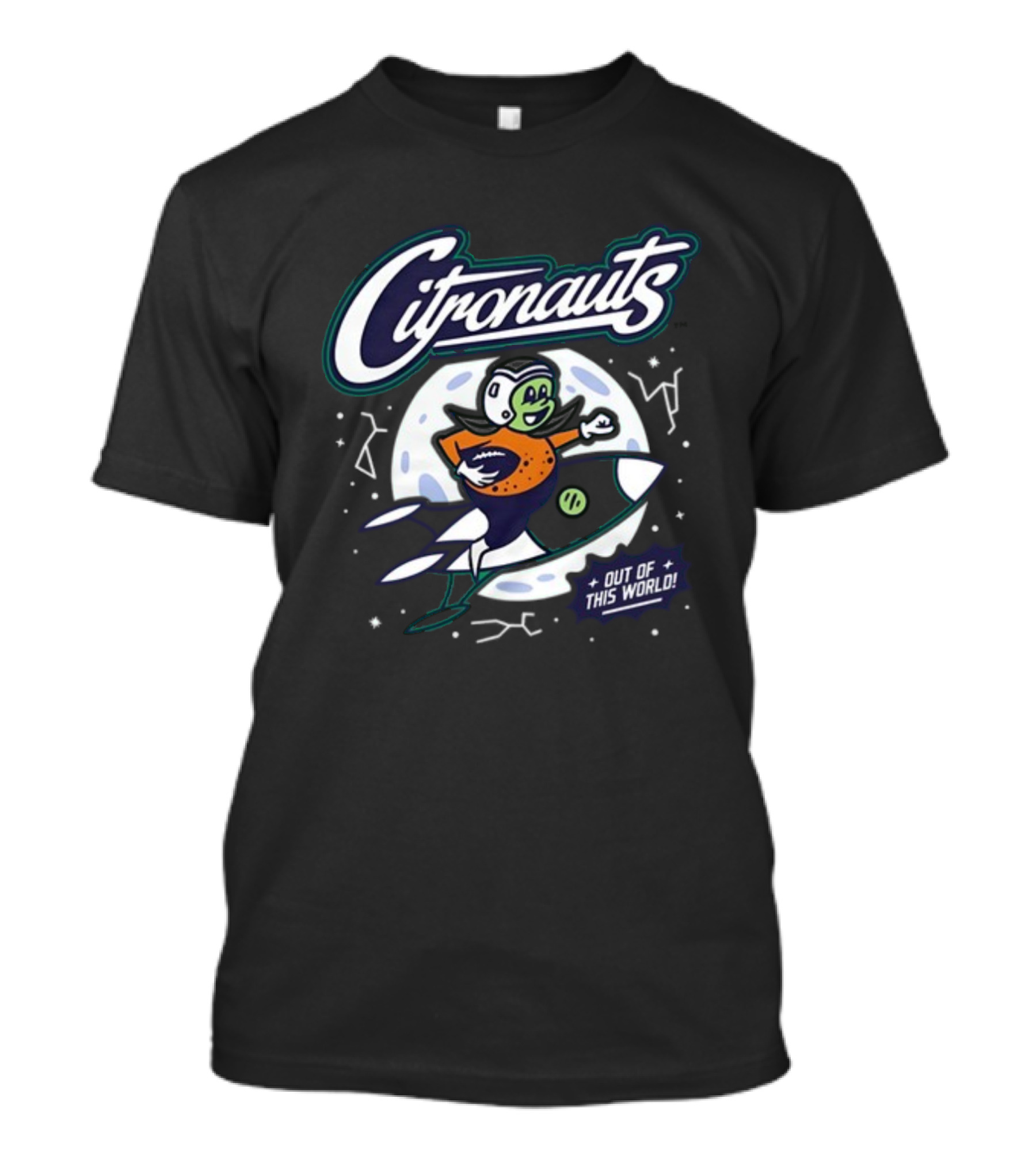 Citronauts Out Of This World Rocket Football Space Adventure T-Shirt