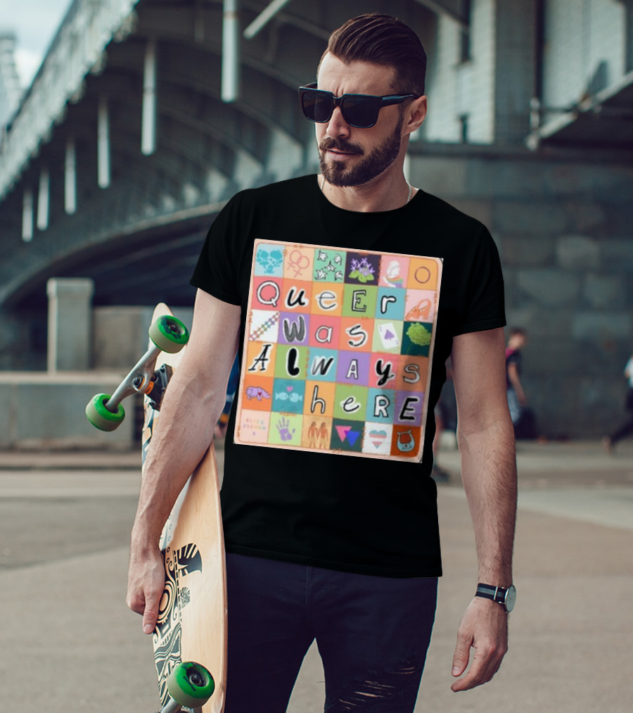 Queer Was Always Here Alice Oseman X Qwah T-Shirt