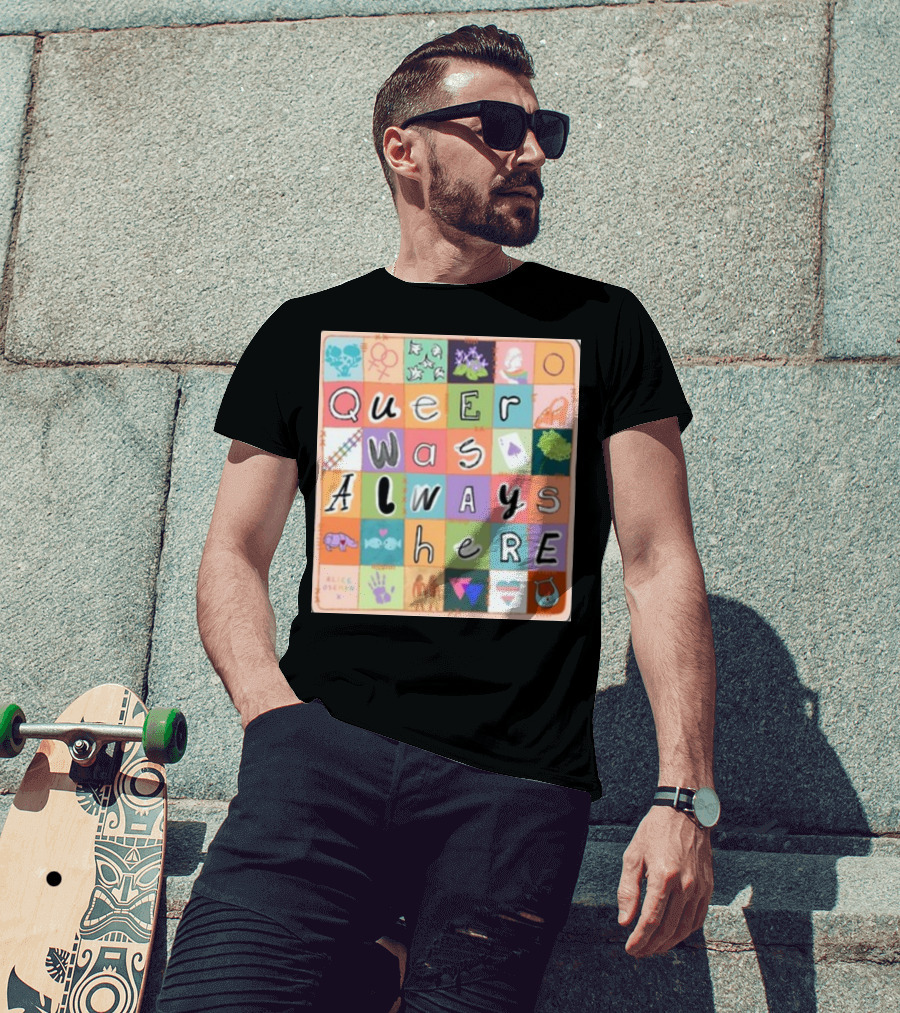 Queer Was Always Here Alice Oseman X Qwah T-Shirt