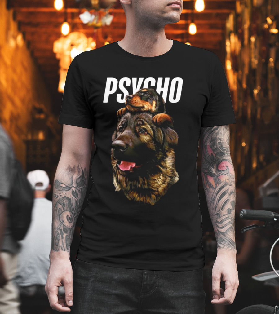 PSYCHO Dog Pair T-Shirt