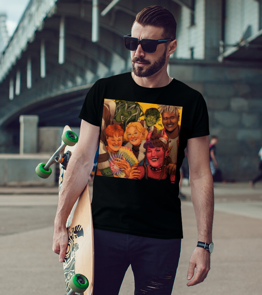 We're The Bad Fantasy Friends Group T-Shirt