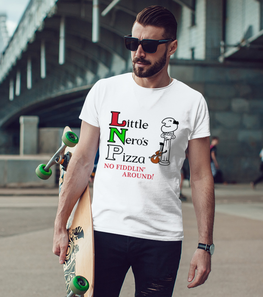 Tj Watt Little Nero's Pizza No Fiddlin' Around Classic T-Shirt