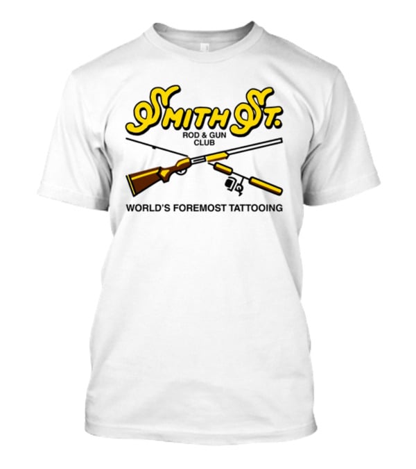 Smith St Rod And Gun Club World's Foremost Tattooing T-Shirt